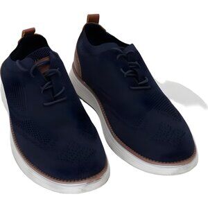 Akademiks Olney Wingtip Knit Sneaker Navy US 12M